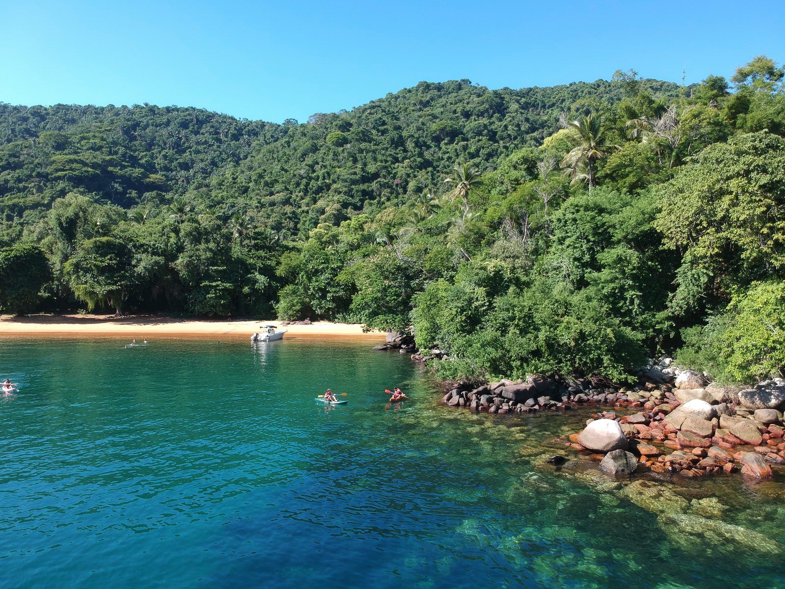 Passeio de caiaque em Ilha Grande, Ilha Grande